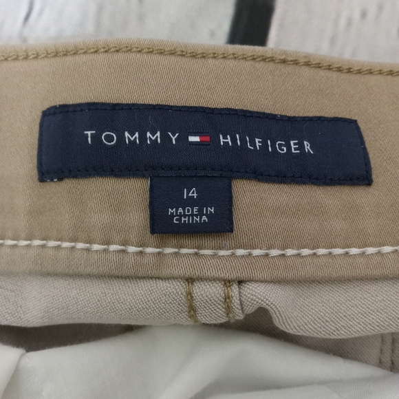 Tommy Hilfiger Tan Elastic waist pants Medium - Picture 3 of 4
